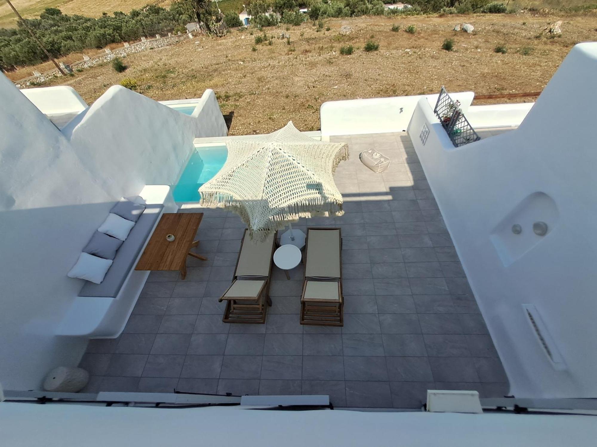 Ariadne'S Crown Suites Astro Concept Pool Luxury Naxos Vívlos Buitenkant foto