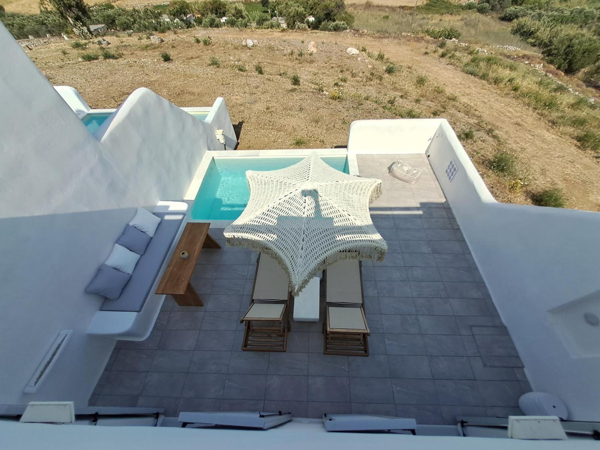 Ariadne'S Crown Suites Astro Concept Pool Luxury Naxos Vívlos Buitenkant foto