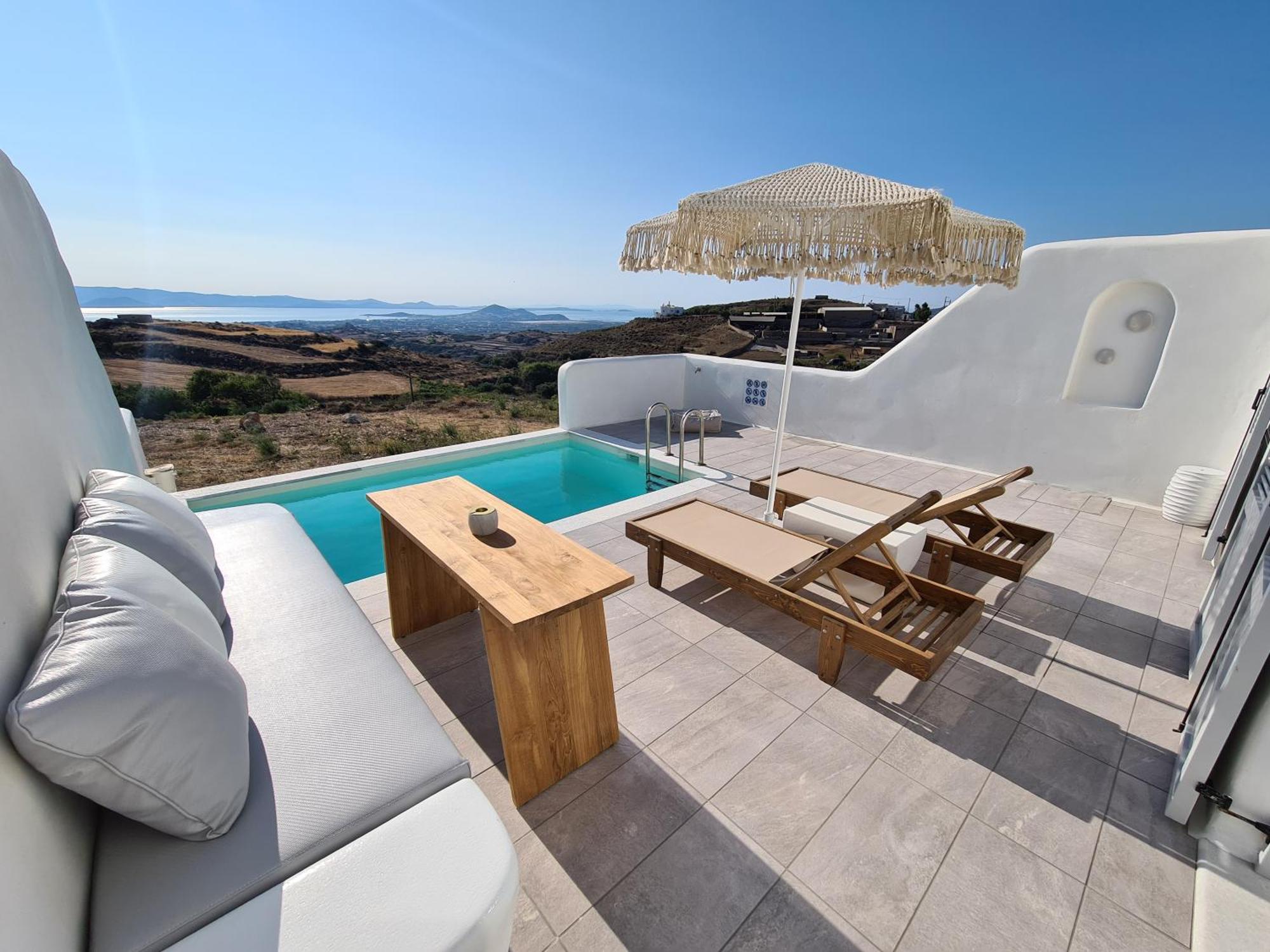 Ariadne'S Crown Luxury Suites With Private Pool Vívlos Buitenkant foto