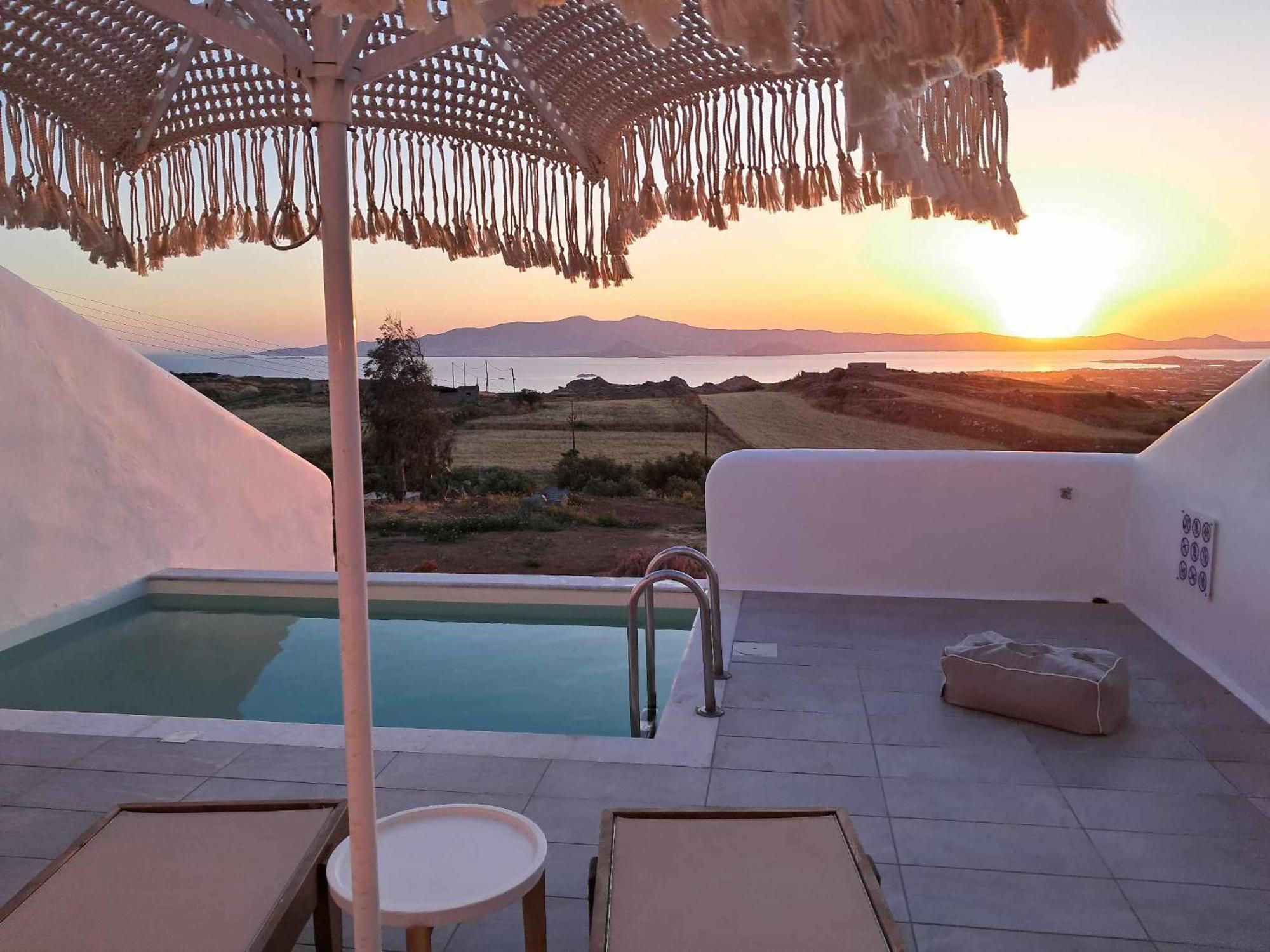 Ariadne'S Crown Luxury Suites With Private Pool Vívlos Buitenkant foto