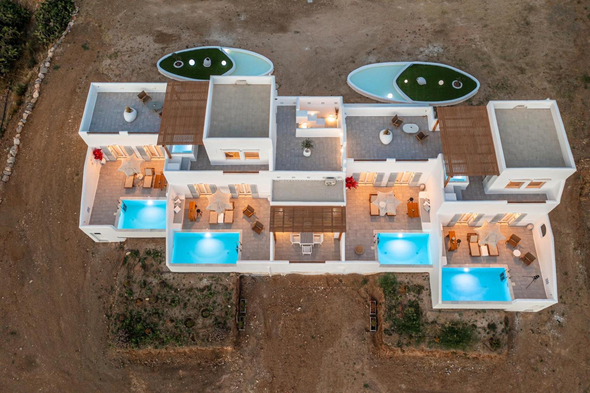 Ariadne'S Crown Luxury Suites With Private Pool Vívlos Buitenkant foto