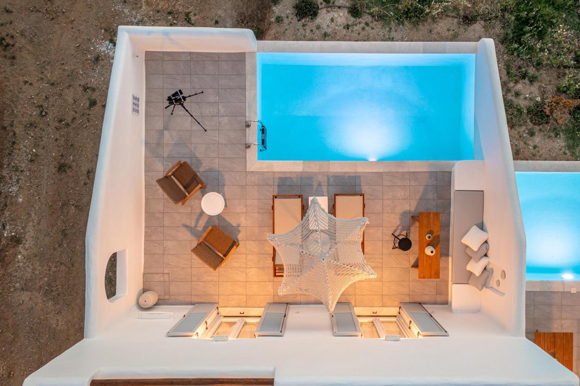 Ariadne'S Crown Luxury Suites With Private Pool Vívlos Buitenkant foto